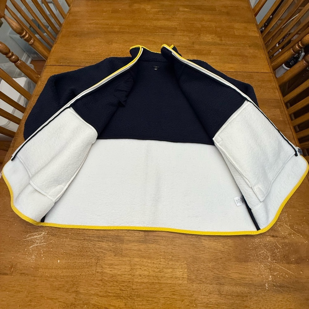 Talbots Sherpa Colorblock Jacket 1X - Picture 8 of 11